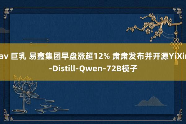 jav 巨乳 易鑫集团早盘涨超12% 肃肃发布并开源YiXin-Distill-Qwen-72B模子